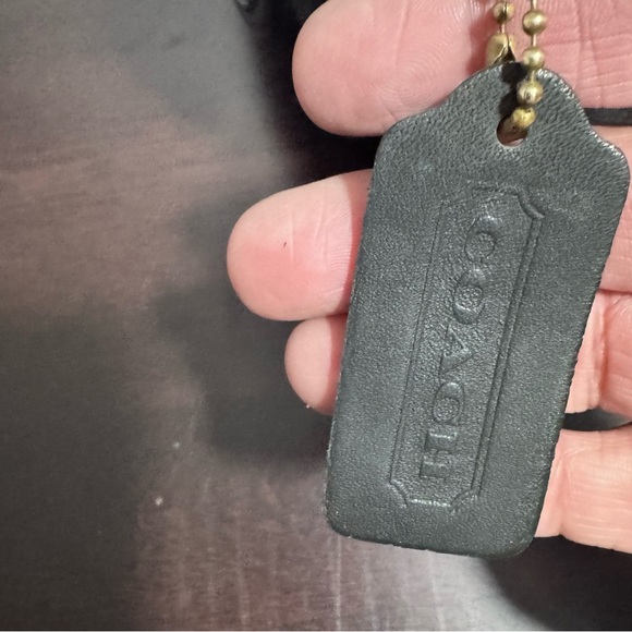 Vintage Coach City Bag 9790 Black Leather Purse with Hang Tag and COA - Picture 9 of 15